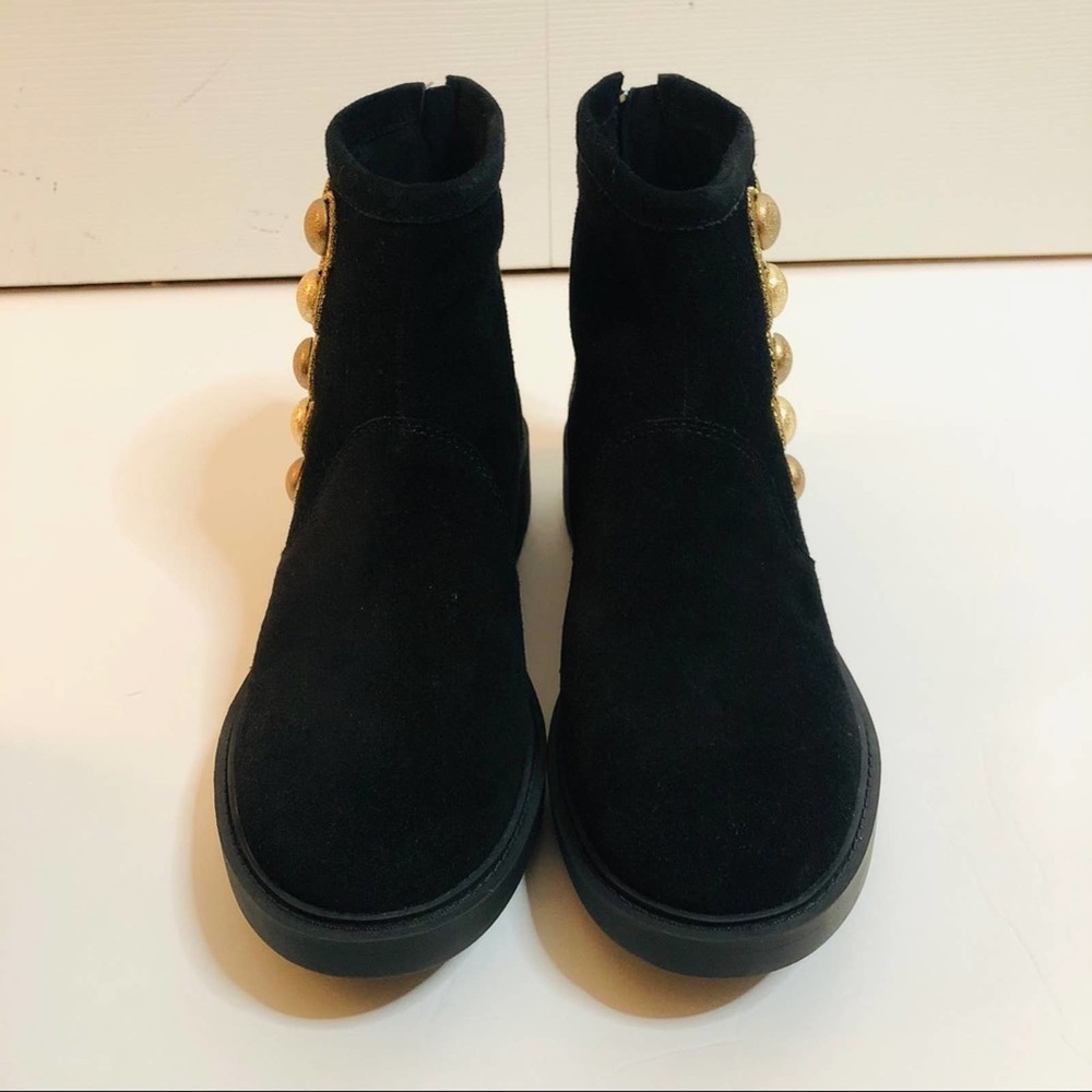 𝅺LINEA Paolo Suede Tanzi Bootie 7.5 New Without Box - Picture 11 of 12